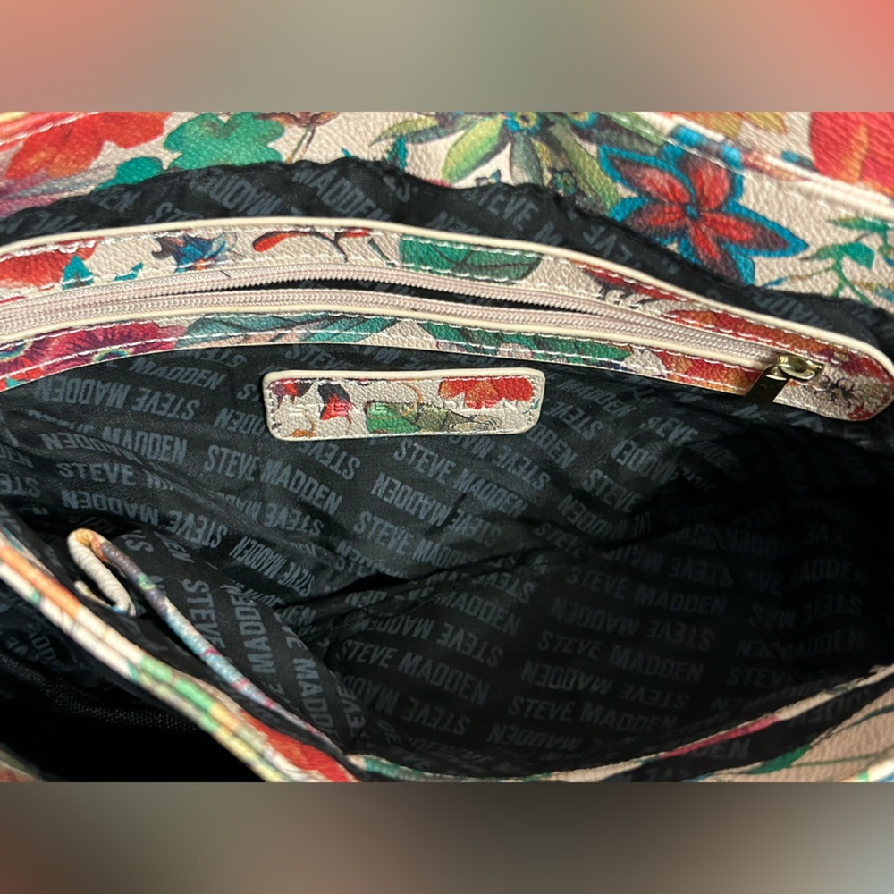 Steve Madden Floral Crossbody Bag Preowned - Picture 8 of 10